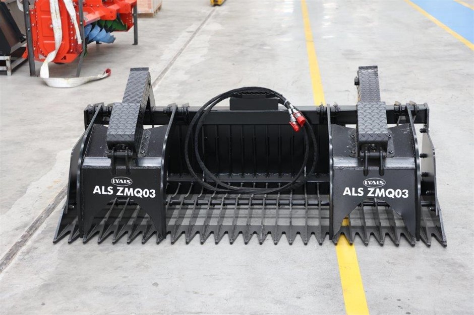 Unused 2026 LYALS ZMQO3 Skid Steer Grapple