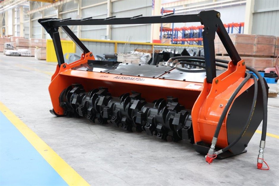 Unused 2026 LYALS ALSSDM Skid Steer Drum Mulcher