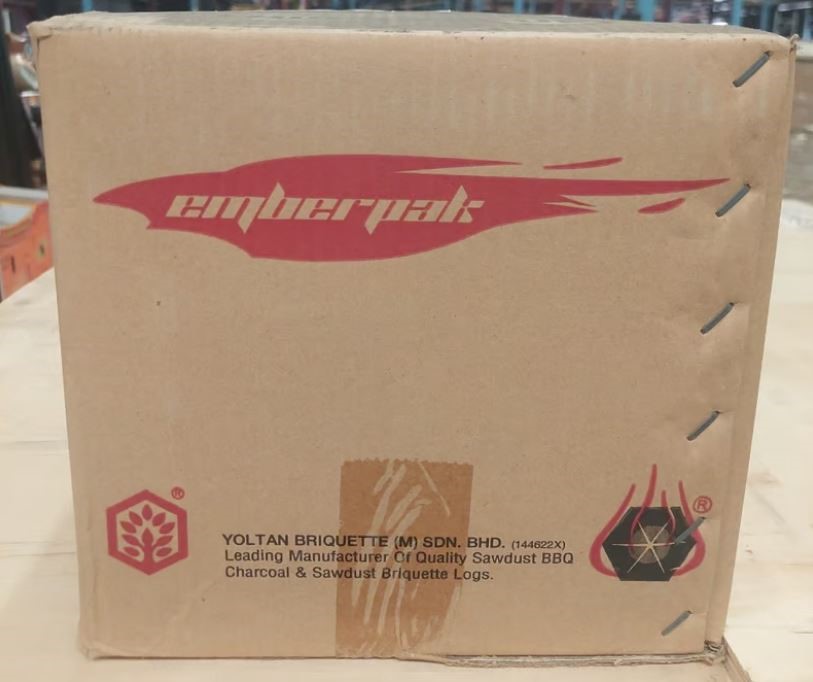 2 BOXES YSDB - L10,Sawdust Briquette.