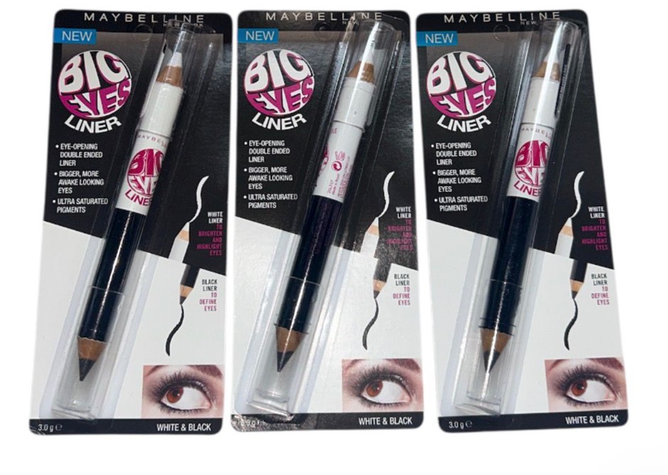 3x MAYBELLINE Eye Liner