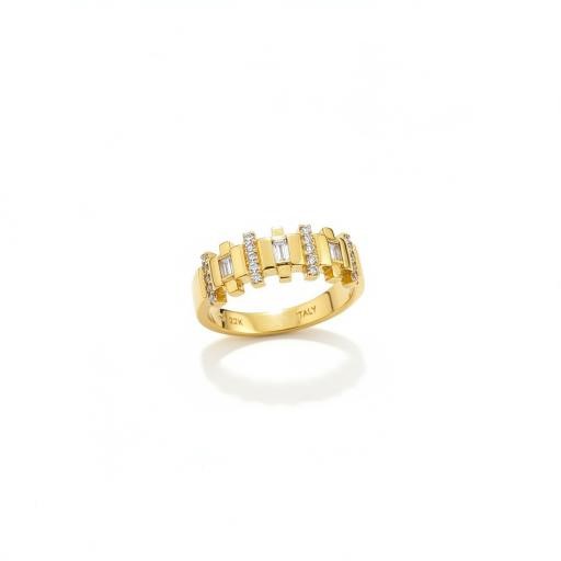 22K/Italy Gold Filled Ring(stamped 22K/Italy)Warranty Quality-10US