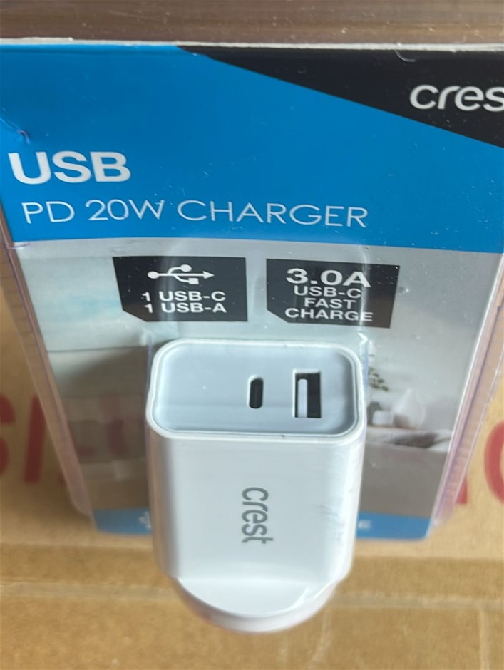 Crest USB PD 20W Charger