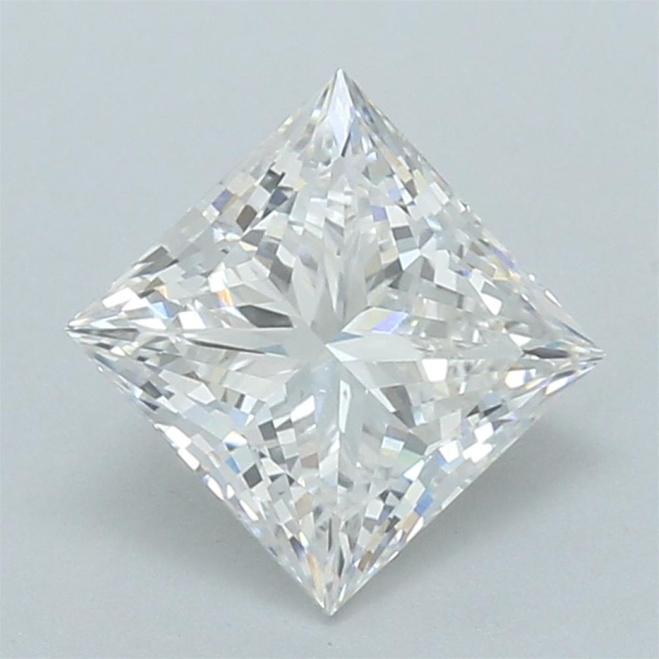 3.04 Carat Princess cut  Diamond G/VS1