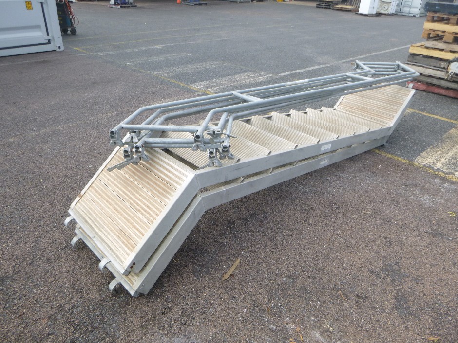 <p>Scaffold Stairs with hand rails</p>