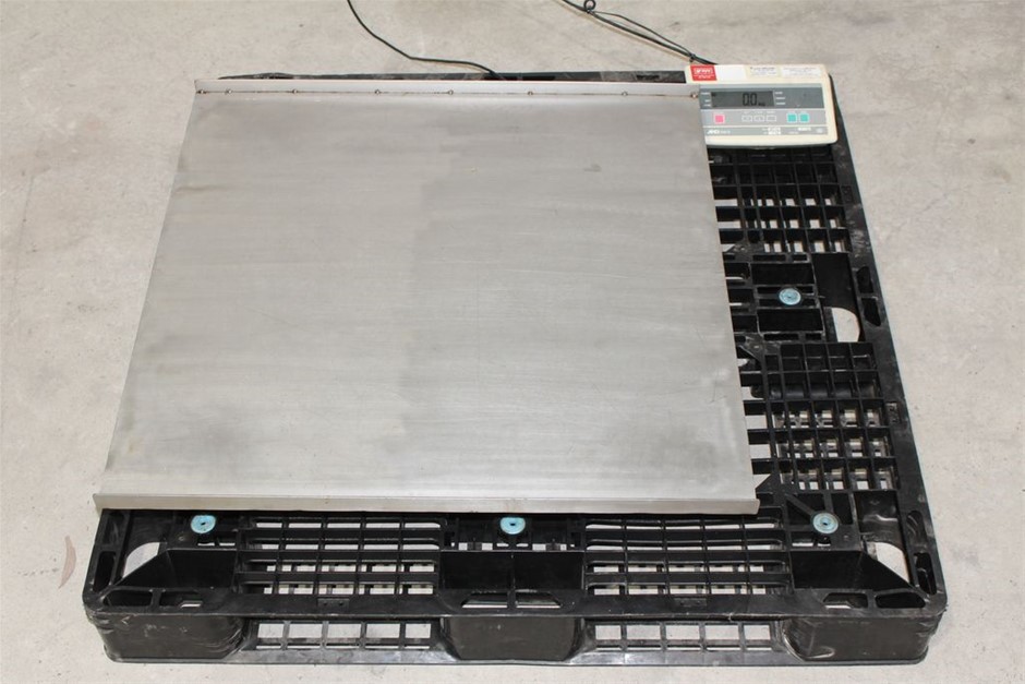 Stainless Steel Platform Scale "AND" 600kg Capacity