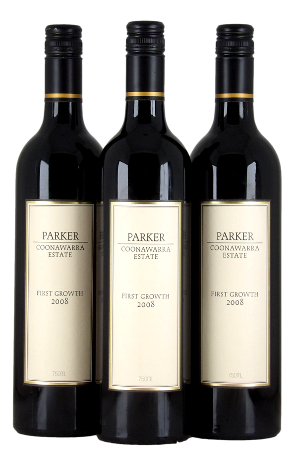 Parker First Growth Cabernet Sauvignon 2008 (3x 750mL), Coonawarra