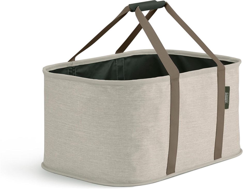 Joseph Joseph Hold-All, Collapsible 35L Washing laundry basket bag, durable