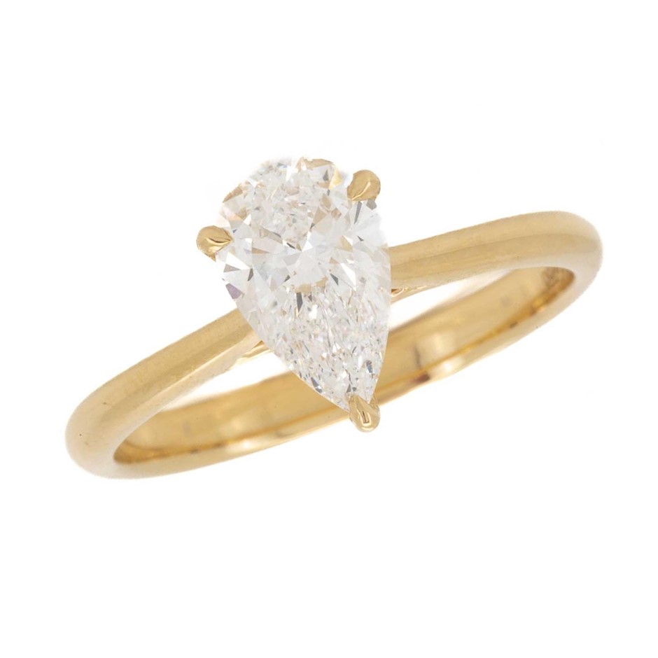 1.05 Carat Solitaire Diamond Engagement ring IGI certified