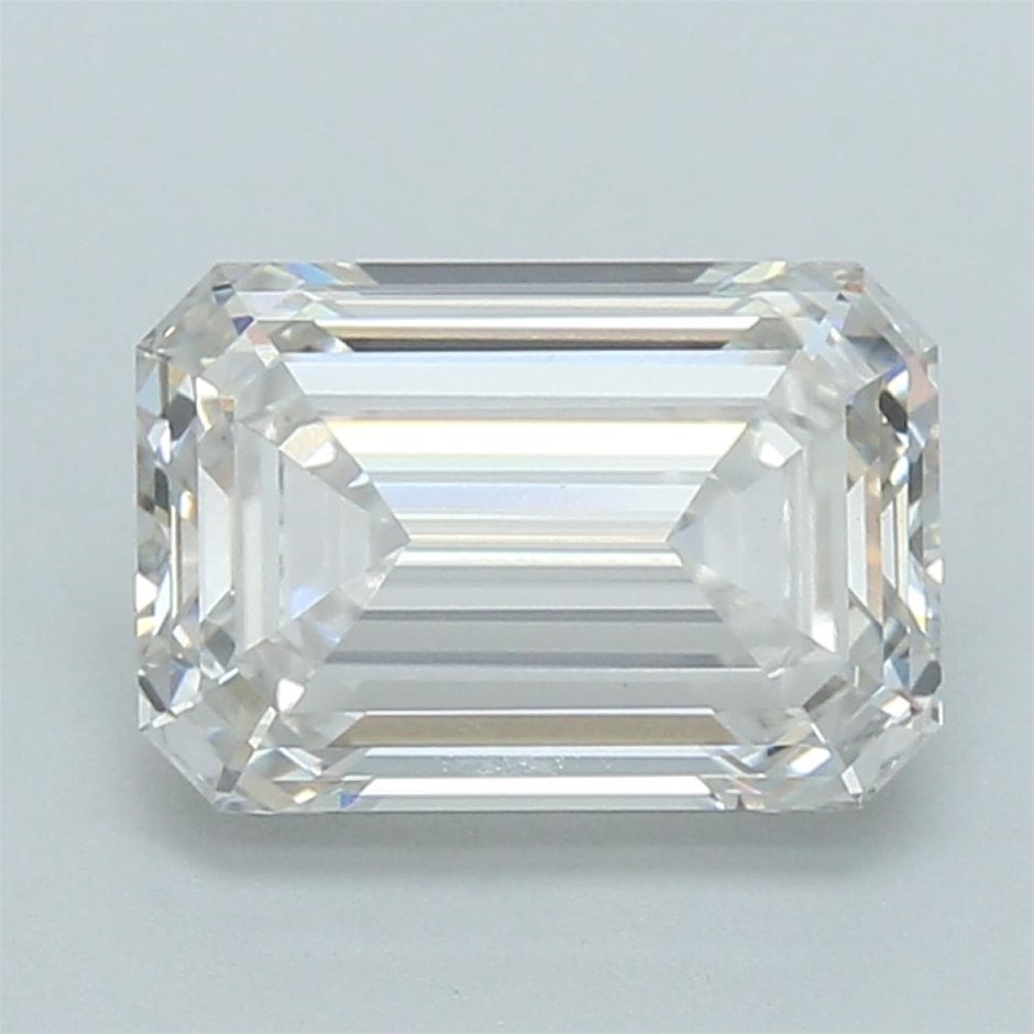 4.05 Carat Emerald Cut Diamond G/VS1