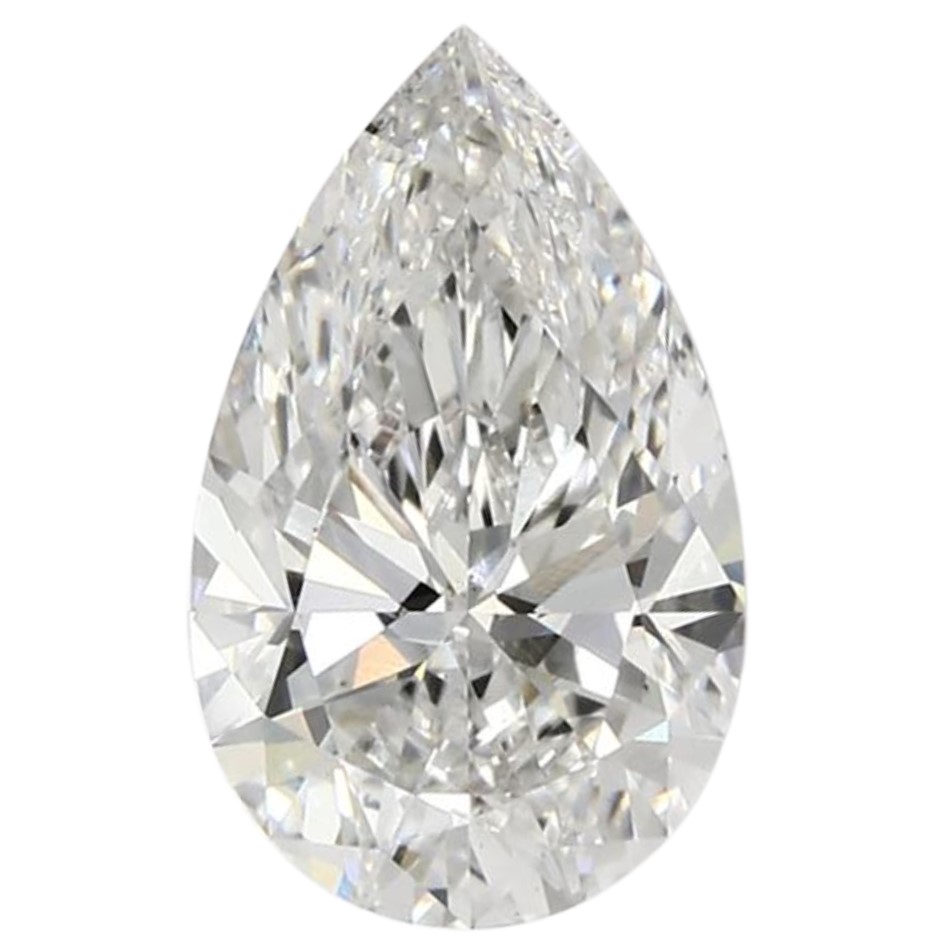 4.08 Carat Pear Shape Diamond E/VS1