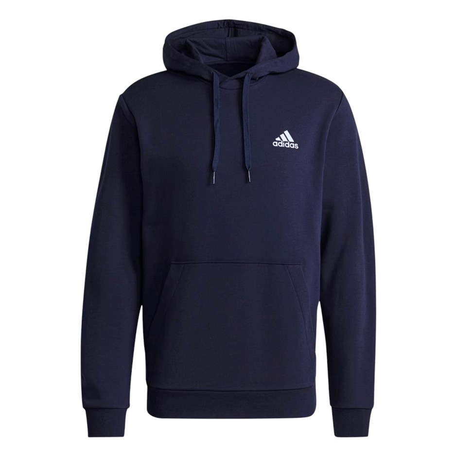 ADIDAS Men's FeelCozy Hoodie, Size AU M, Legink/White, H12216. NB: has been