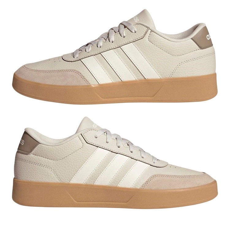 ADIDAS Men's Breaknet 3.0 Shoes, Size US10, OrbitGrey/CoreWhite/PuttyBeige,