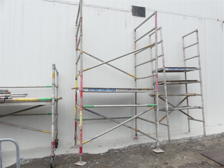 Instant Scaffolds Scaffolding Tower 3 Metre(Shown Erected)