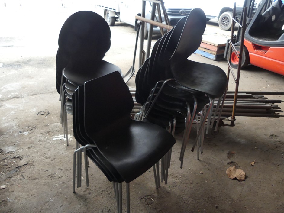 Ergoflex Stackable Chairs (Qty 18)