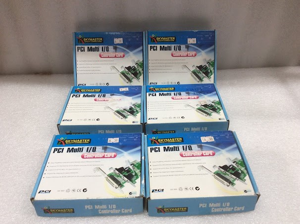 Skymaster Ultra ATA/133 PCI Multi I/O Controller Card - New (Lot of 6)