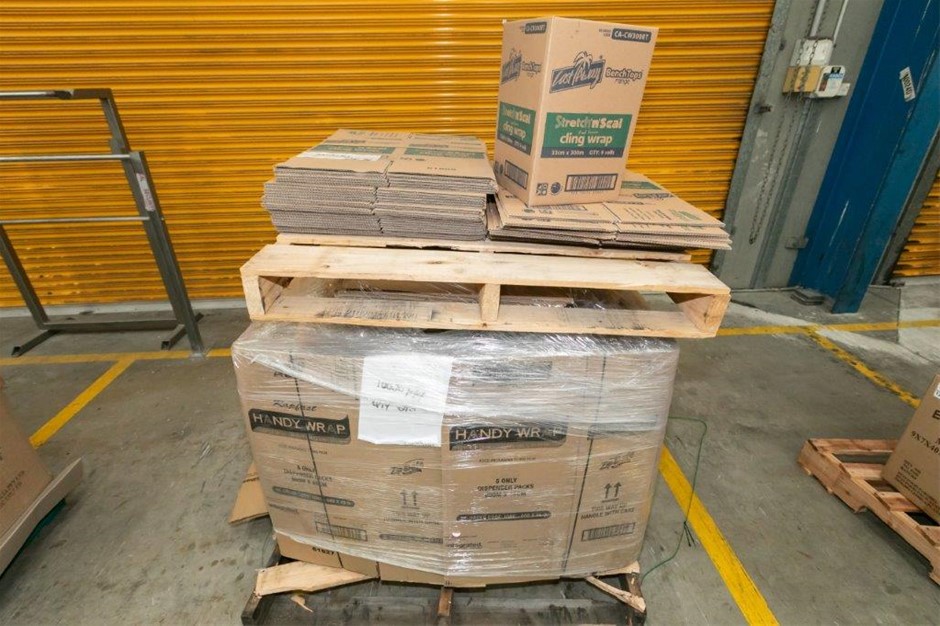 Cardboard Boxes with Signage