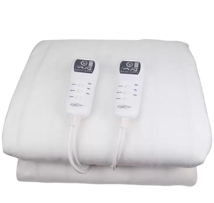 "ONKAPARINGA Onkaparinga Multi Zone Fully Fitted Electric Blanket, King. NB