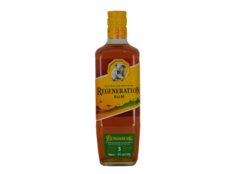 Bundaberg Regeneration Rum (1x 700mL), QLD.