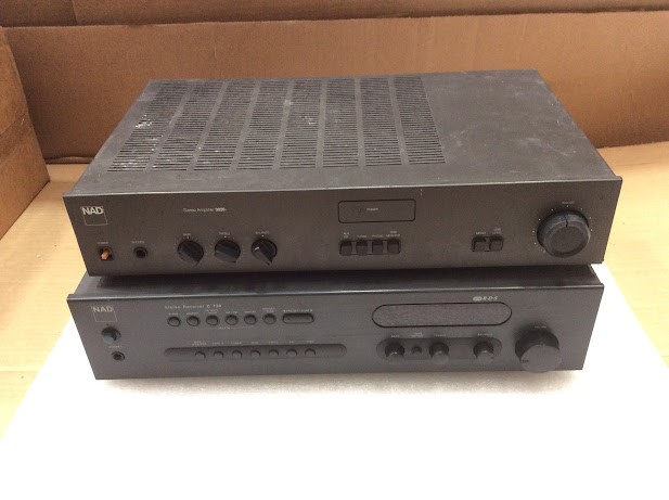 NAD C 730 Stereo Receiver&3020i Stereo Amplifier (Lot of 2)