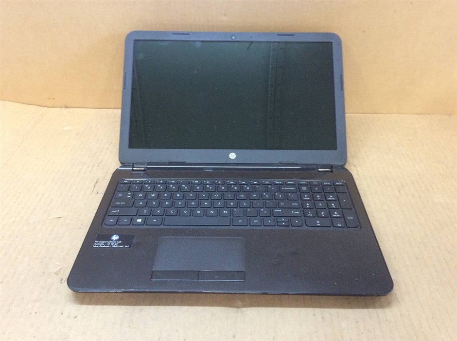 HP 15 NOTEBOOK PC Laptop AMD E1-6010 4GBRAM 500GB Black