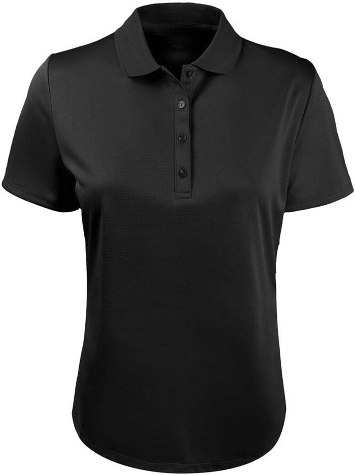 CALLAWAY Women's Solid Short Sleeve Golf Polo Stretchable Shirt with Swing