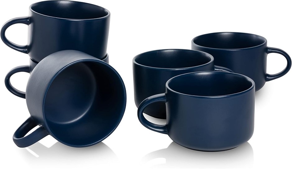 10 STRAWBERRY STREET Wazee Matte, 22 oz, Midnight Blue