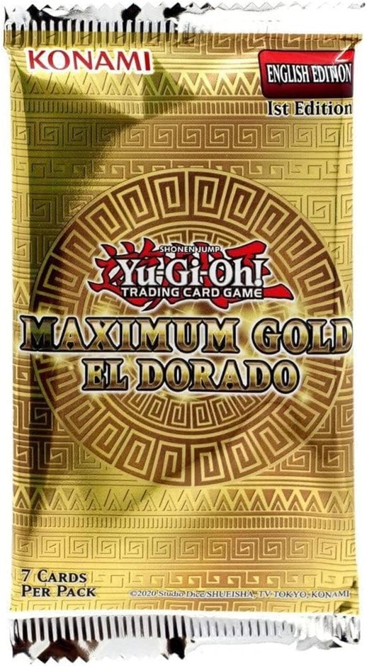 YU-GI-OH! Ikon Collectables Yugioh Maximum Gold El Dorado Display Card Game