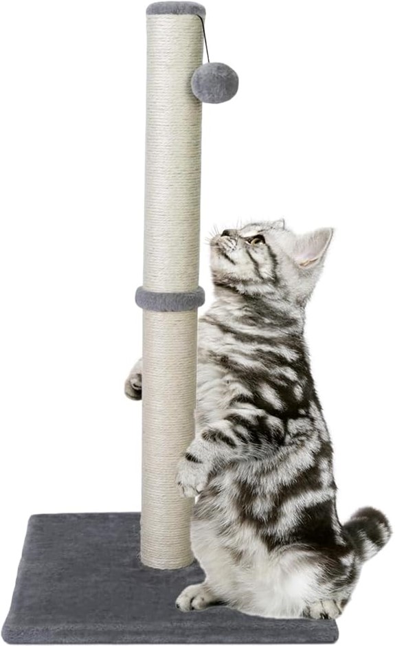 GAHOSG 32" Tall Cat Scratching Post for Indoor Cats Scratch Post Cat Scratc