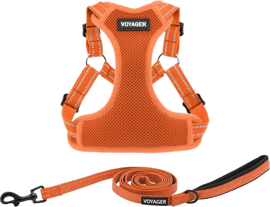 BEST PET SUPPLIES Best Pet Supplies Voyager Adjustable Dog Harness Leash S