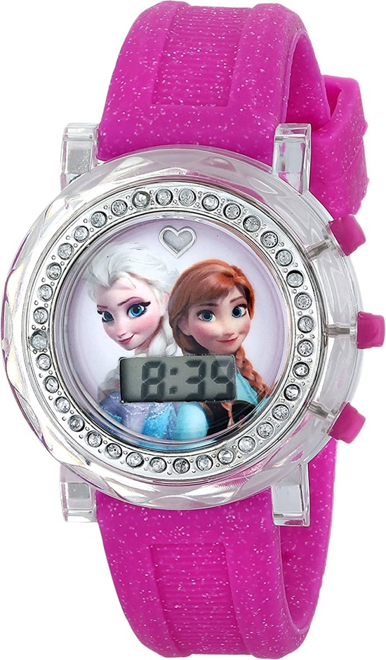 DISNEY Kids' Frozen II Digital Display Analog Quartz Watch. NB: Needs batte