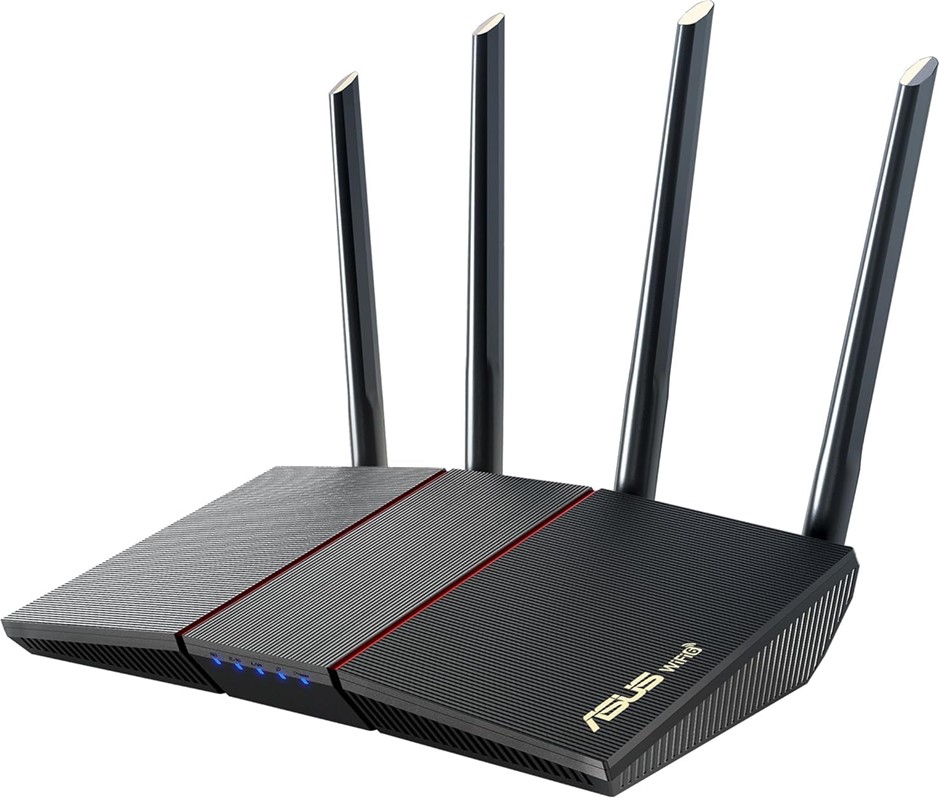 ASUS RT-AX3000P V2 Dual Band WiFi 6 (802.11ax) Router Supporting MU-MIMO an