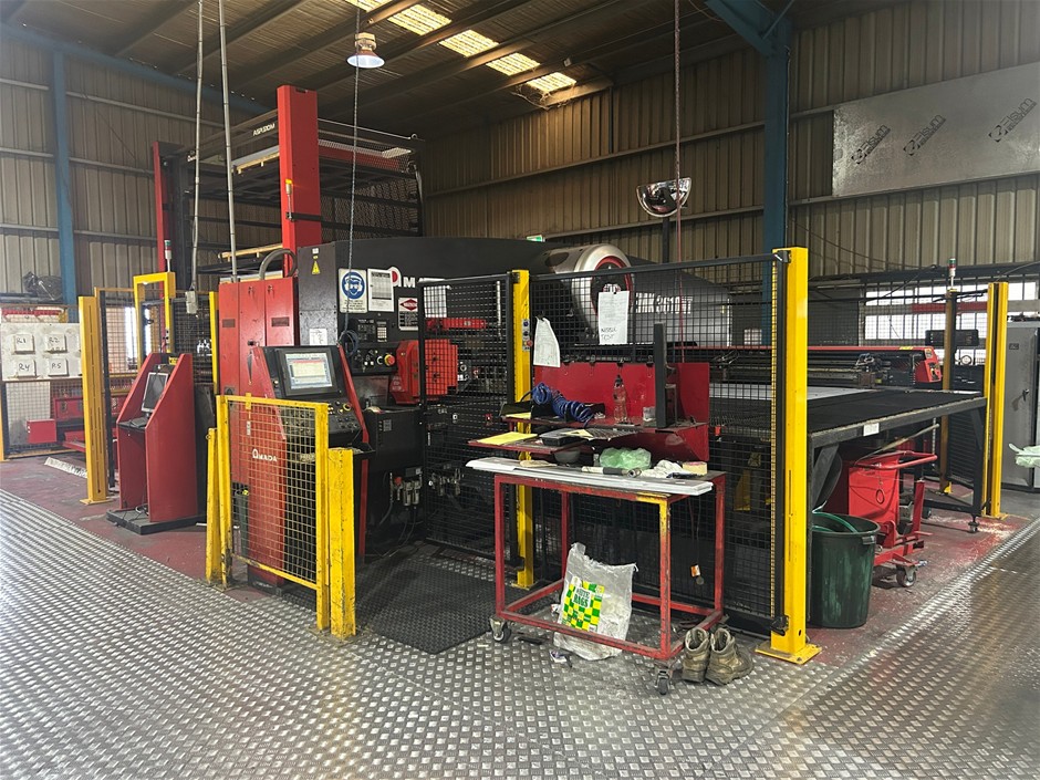 2008 Amada EMK3610NT Turret Punch Head With Automatic Tool Changer