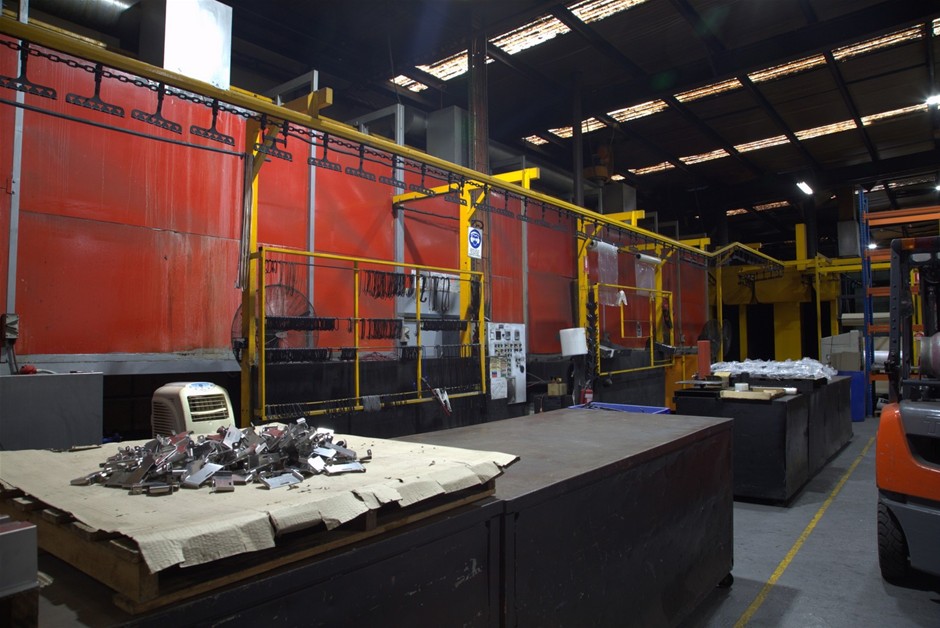 <p><strong>Gema Powder Coating Line</strong></p>