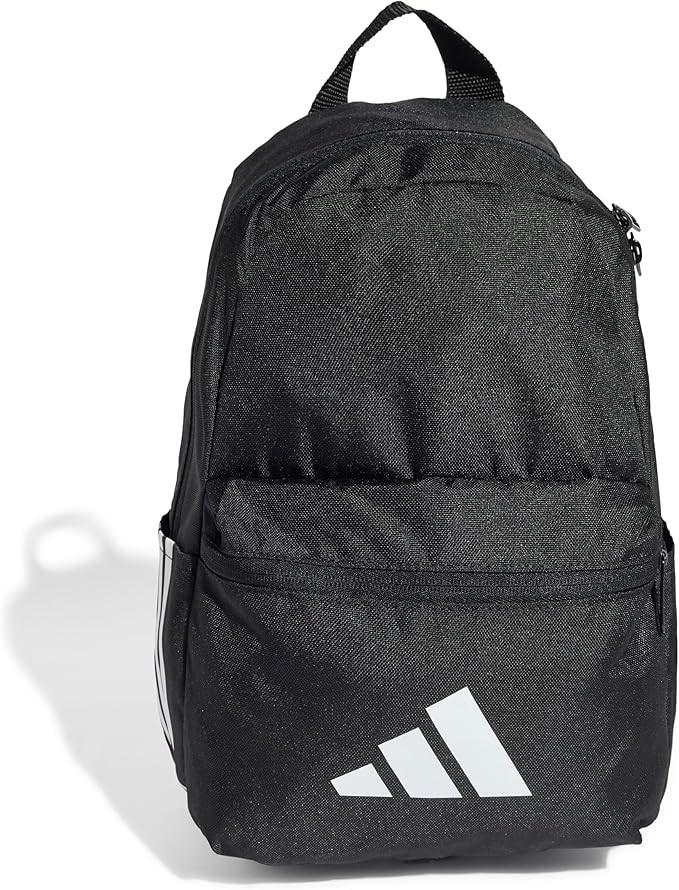 adidas Performance Logo Kids' Backpack, Black, One Size (11 x 25 x 34 cm)