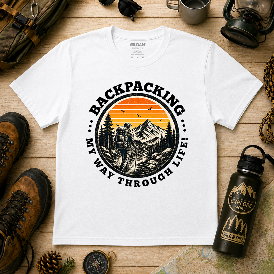 Outdoor / Camping / Fishing / Hiking Adventure T-Shirts!!