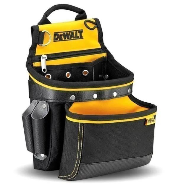 0043-5062700 · DeWALT Multi Purpose Tool Pouch 26 x 14 x30.5cm, External Leather Tool Hold