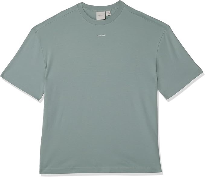 CALVIN KLEIN Men's Logo T-Shirt, Abyss, Large, K10K112487. RRP: $100. Buye