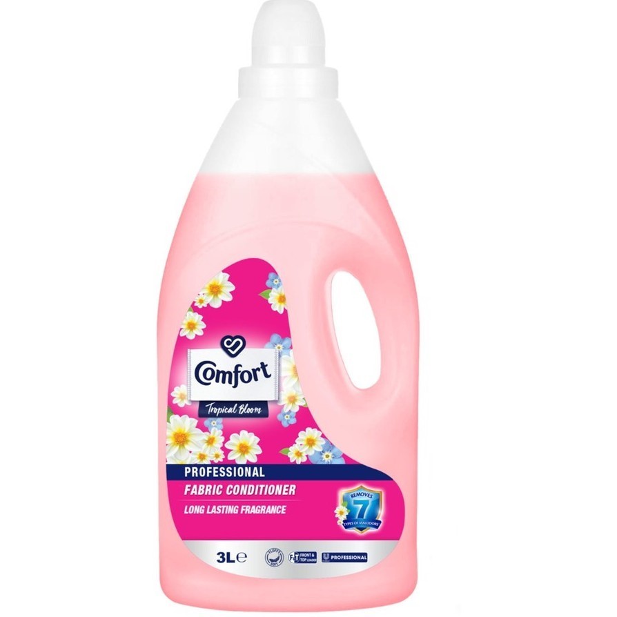 2 x COMFORT Pro Fabric Conditioner Tropical Bloom, 3L.
