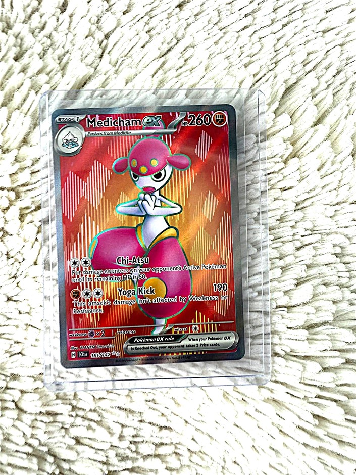 Mega Absol Japanese Holo Card Featuring Powerful Dark Type Mega Evolution V