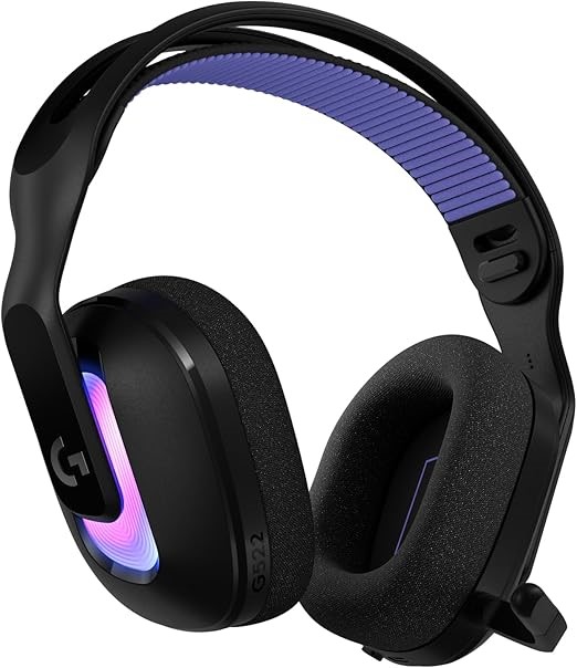 LOGITECH G522 Lightspeed Wireless Gaming Headset - Black. NB: Minor Use, No