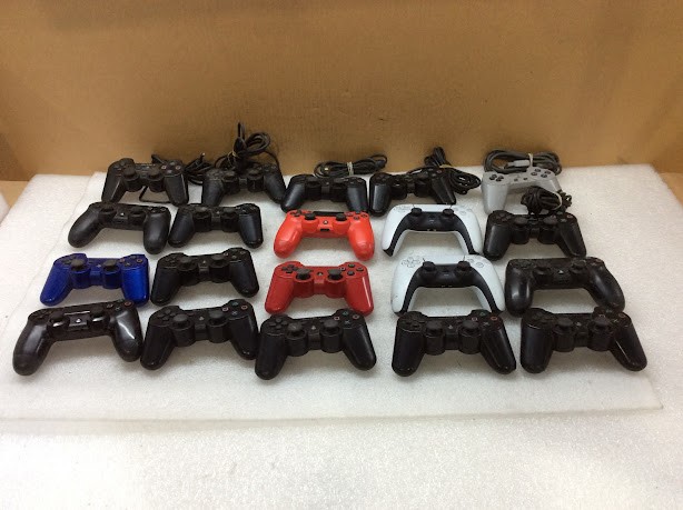 Sony Mixed Brand and Model Gamepads (Lot of 20)