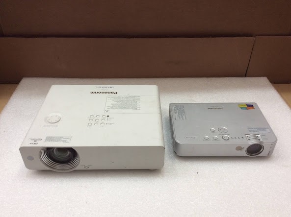 Panasonic PT-LB50NTEA&PT-VW430 LCD Projector (Lot of 2)