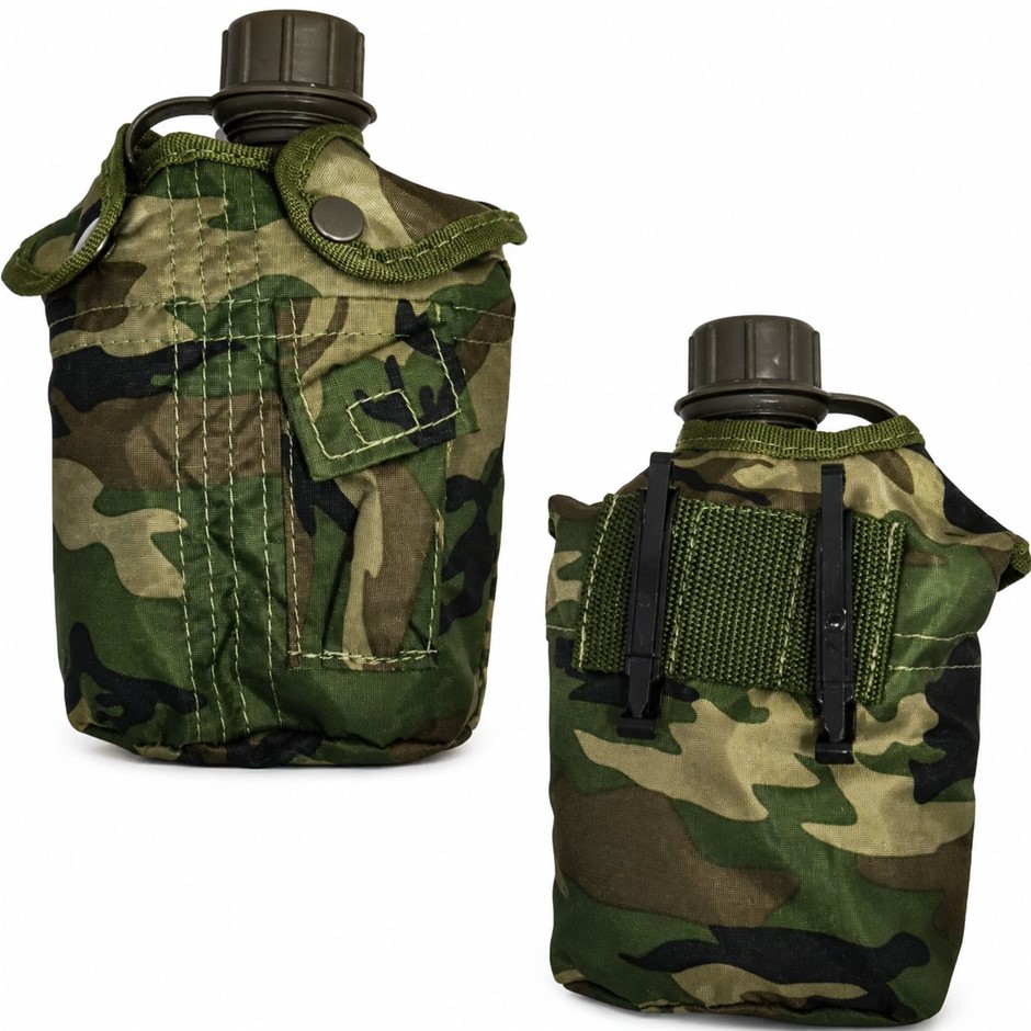 48 x Alice G.I Bottle with Belt Attachments 1 Litre