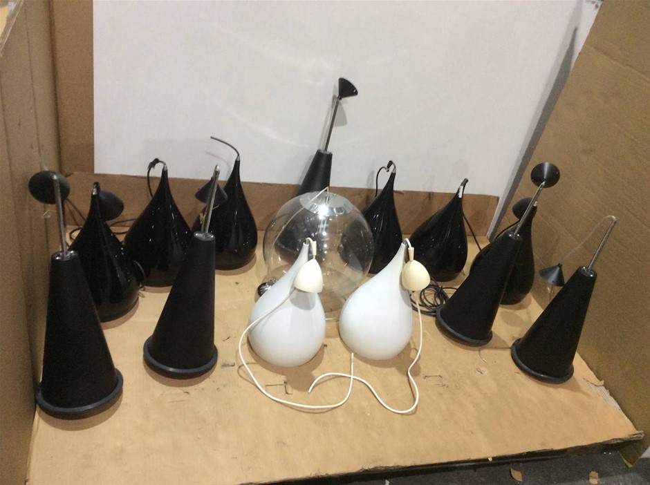 Unknown Brand Unknown Model Pendant Lights (Lot of 14)