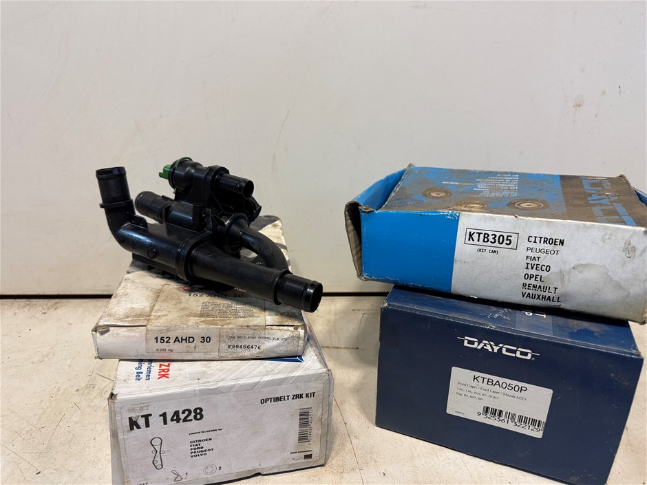 Various Car Parts, Timing Belt Kits, Thermostat Housing