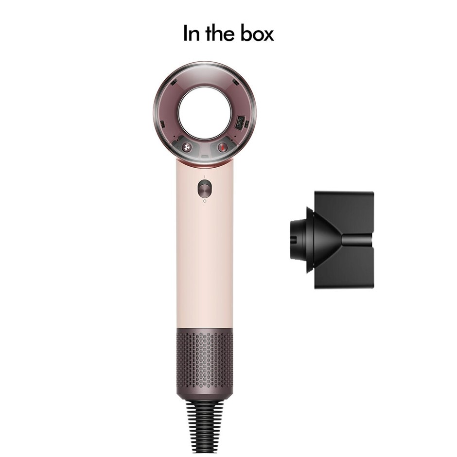 DYSON Supersonic Travel Hair Dryer, Ceramic Pink/Rose Gold. NB: used, no bo
