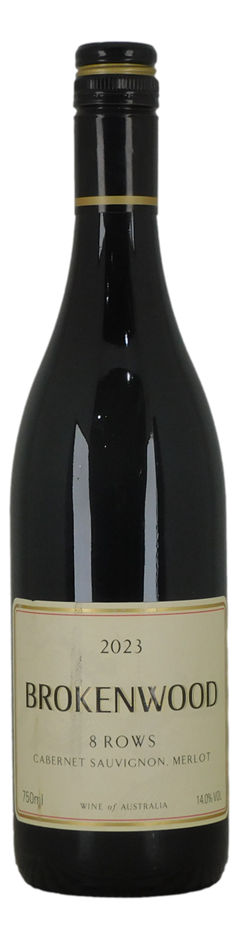 Brokenwood 8 Rows Cab Merlot 2023 (6x 750mL).