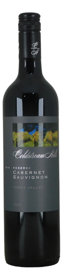 Coldstream Reserve Cabernet Sauvignon 2018 (6x 750mL), Yarra Valley.