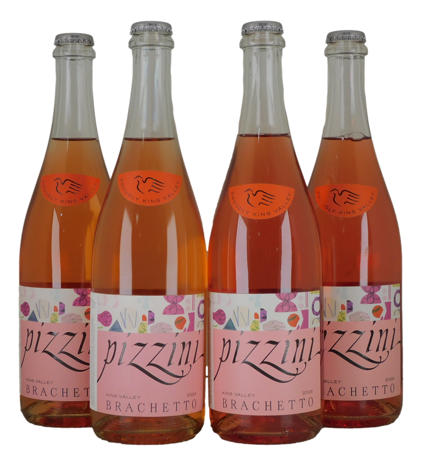 Pizzini Brachetto 24/25 (4x 750mL), King Valley.