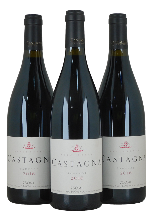 Castagna Sauvage 2016 (3x 750mL), Beechworth